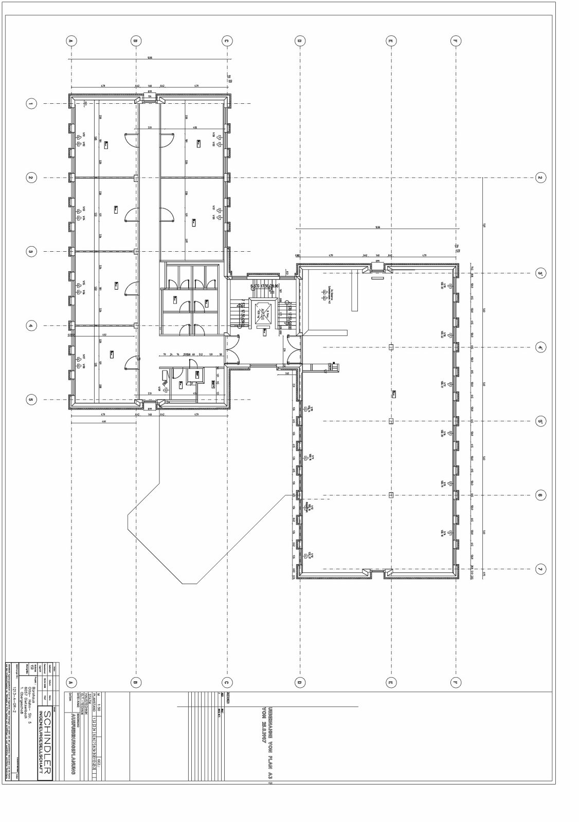 Grundriss 1. Obergeschoß