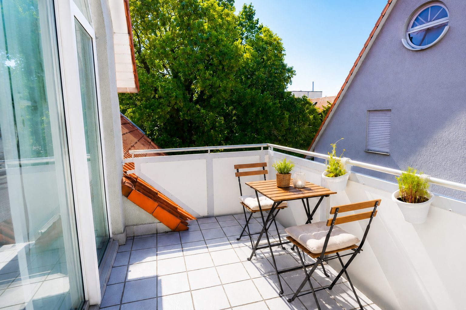 Dachterrasse mit Sitzbereich
