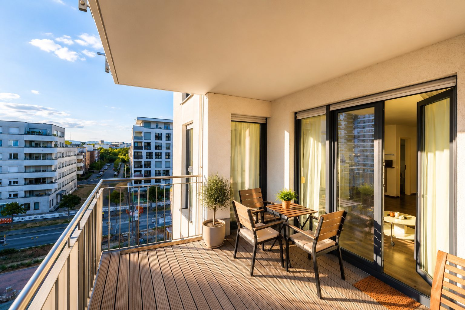Moderne 2-Zimmer-Wohnung im begehrten Frankfurt-Europaviertel