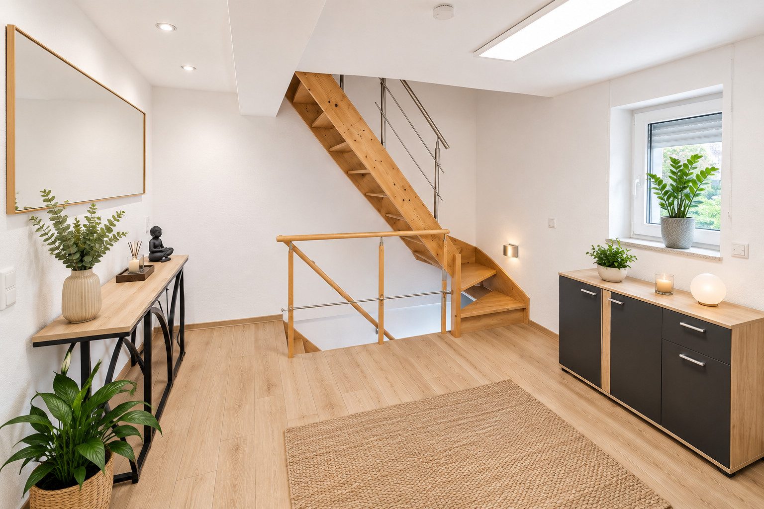 Treppenhaus mit Flur