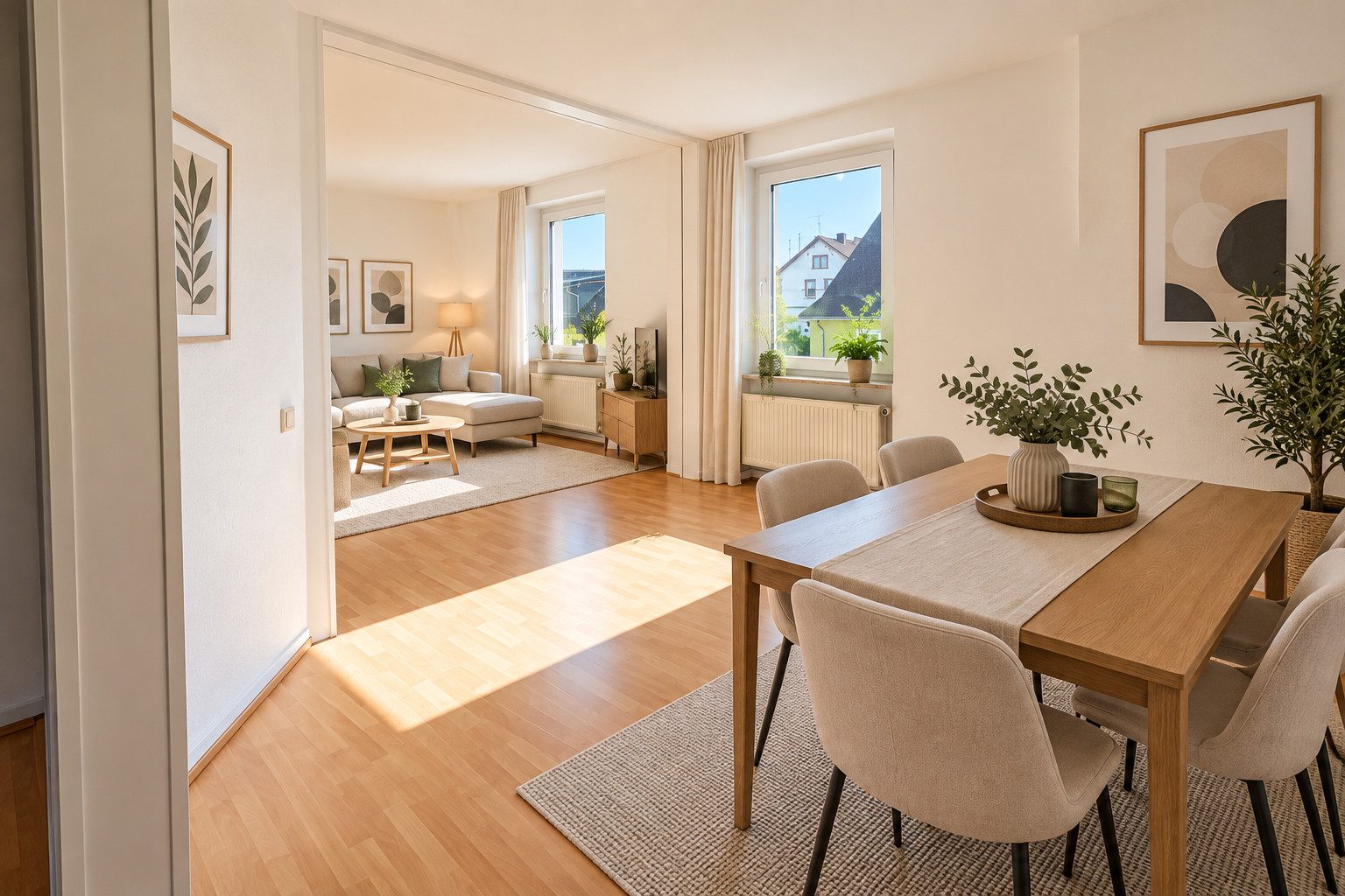 Wohn- und Esszimmer